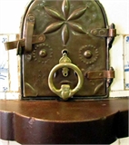 Brass Door Knocker "Claddagh"